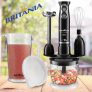 Mixer 3 em 1, 400W, 2 velocidades, Bmx400, Preto, Britânia