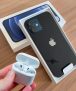 iPhone 12 Apple 64GB Preto 6,1” – Câm. Dupla 12MP iOS + AirPods