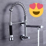 Torneira Gourmet Prizi com Spray de Parede – KE6024
