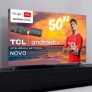 Smart TV 4K UHD LED 50” TCL 50P715 Android Wi-Fi – Bluetooth 3 HDMI 2 USB