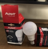 Lâmpada Led 9w Bulbo Soquete E27 Bivolt Branco Frio, 272061376, Avant