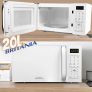 Microondas Britania BMO23BB Branco 20L