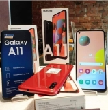 Smartphone Samsung Galaxy A11 64GB, Câmera Tripla, Tela Infinita de 6.4″, Leitor de Digital, Octa Core, 3GB RAM, Carregamento Rápido e Android 10