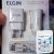 Kit Carregador USB de Tomada Bivolt, Carregador Veicular 1 Saída 1A, 5W e Cabo MicroUSB de 1 Metro, Elgin, 46RCK1USB00M, Branco
