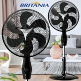 Ventilador de Coluna Britânia Mega Turbo 30 Six – 30cm 3 Velocidades