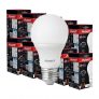 Kit 10 Lâmpadas Led 9W Bulbo Soquete E27 Bivolt Branca Fria