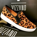 Slip On Vizzano Onça Feminino