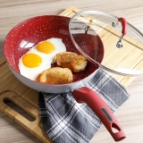 Frigideira Wok com tampa Power Taste 24 cm – La Cuisine