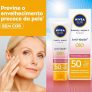 Protetor Solar Nivea Sun Beauty Expert Facial Pele Normal A Seca Fps 50 50G, Nivea