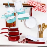 Jogo de panelas 6 peças Ceramic Chef – Classic Home