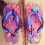 Chinelo Flores, Havaianas, Meninas