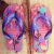 Chinelo Flores, Havaianas, Meninas