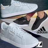 Tênis Couro Adidas Courtpoint Base Feminino Azul