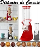 Dispenser de Cereais 1,5L Vermelho ou Cinza – La Cuisine