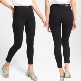 Calça Sarja Skinny Sawary Cintura Alta Feminina