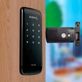 Fechadura Digital de Sobrepor SL 120 Papaiz, Preto
