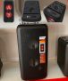 Party Speaker Philips bluetooth com 2 falantes, luzes de led, bluetooth, usb, auxiliar, entradas para microfone e guitarra e energia para 14h TANX200/78