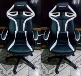 Cadeira Gamer MX1 Giratória Preto e Branco – Mymax, Mymax, 25.009042, Branco e preto