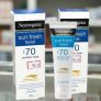 Protetor Solar Facial Neutrogena Sun Fresh FPS 70