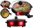 Panela Elétrica Multifuncional Vermelho, 220V, Cadence