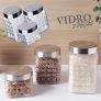 Conjunto De Potes De Vidro 3 Peças 550 Ml / 875 Ml / 1175 Ml – La Cuisine