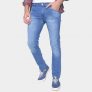Calça Jeans Skinny Ecxo Estonada Cintura Média Masculina