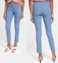 Calça Jeans Skinny Ecxo Cintura Média Feminina