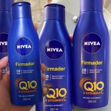 LEVE 2 Nivea Firmador Hidratante Q10 + Vitamina C Pele Seca e Extrasseca, 200ml