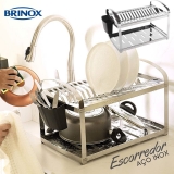 Brinox Utilidades Suprema Escorredor de Pratos, Aço Inox…16