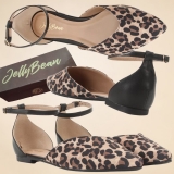 Sapatilha Jelly Bean Animal Print Onça Feminina