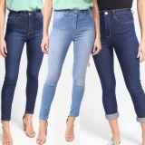 Calça Jeans Cigarrete Sawary Lisa Feminina