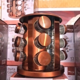 PORTA CONDIMENTO INOX 12PCS RG