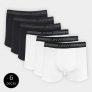 Kit de Cuecas Boxer UNW Elástico 6 Peças