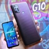 Smartphone Motorola Moto G10 64GB  – 4G 4GB RAM Tela 6,5” Câm. Quádrupla + Selfie 8MP