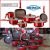 Conjunto Panelas Ceramic Brinox Life Smart Vermelho 7 peças