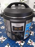 Panela de Pressão Mecanica, 6L, Inox/Preto, 110v, Midea Silenciosa