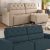 Sofá Retrátil Reclinável 4 Lugares Suede Veludo – Jacarta BestHouse