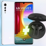 Smartphone LG Velvet 128GB Branco 4G Octa-Core – 6GB RAM Tela 6,8” Câm. Tripla + Selfie 16MP