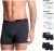 Kit Com 10 Cuecas Boxer Cotton Basic, Masculino, Polo Match