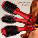 Escova Secadora Cerâmica Cadence Diva 4 Em 1 Esc704