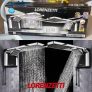 Ducha Acqua Duo Ultra Lorenzetti Preta/cromada 7800w 220V