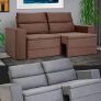 Sofá 3 Lugares Master Aspen II Retrátil e Reclinável 193 cm de largura