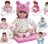 Boneca Reborn Bebê Real com Acessórios – brink+
