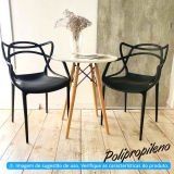 Cadeira de Polipropileno e Fibra de Vidro – Garden Life Design Allegra
