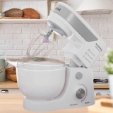 Batedeira Planetária Mondial Branco e Inox 500W – Premium 12 Velocidades