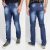Calça Jeans Ecxo Cintura Média Masculina