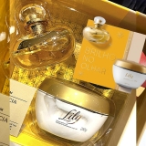 Kit Presente Lily (2 itens): Lily Eau de Parfum Válvula 75ml + Lily Creme Acetinado Hidratante Corporal 250g