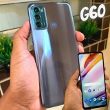 Smartphone Motorola G60, 128GB, 6GB RAM, Octa-Core, Câmera Tripla, 6000mAh