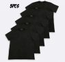 Kit 5 Camisetas Masculinas Básicas Manga Curta – DOOPLEX Preto