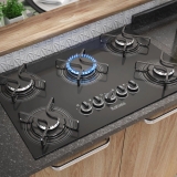 Fogão Cooktop Itatiaia ng 5 Bocas Acendimento Superautomático a Gás